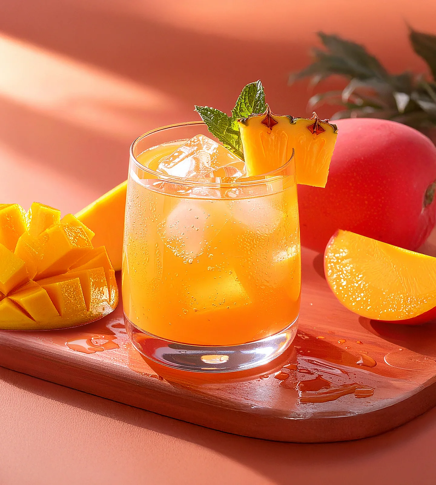 Изображение рецепта «Ананас Манго»